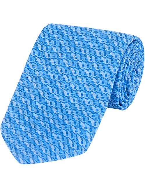 Corbata regular de seda para hombre 1