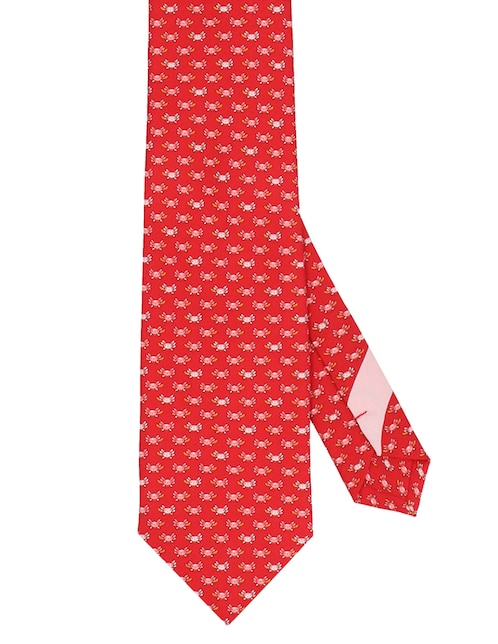 Corbata regular de seda para hombre 1
