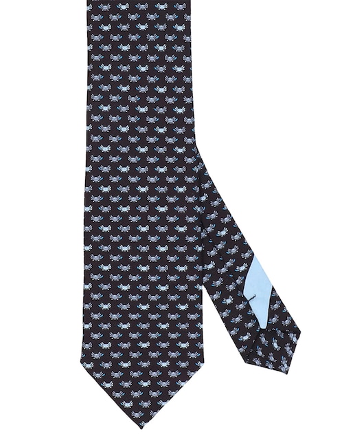 Corbata regular de seda para hombre 1