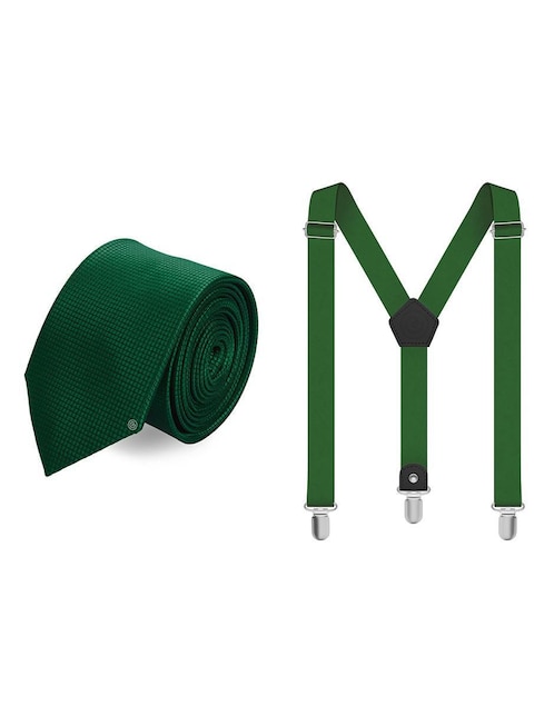 Set corbata grin accs slim (4-6 cm) "de" poliéster "estampado" liso "para" hombre