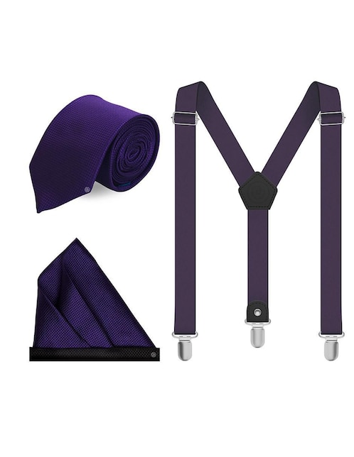 Set corbata slim para hombre 1