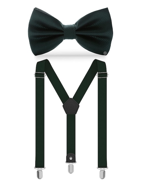 Set de moño y tirantes para hombre Set de moño y tirantes para hombre