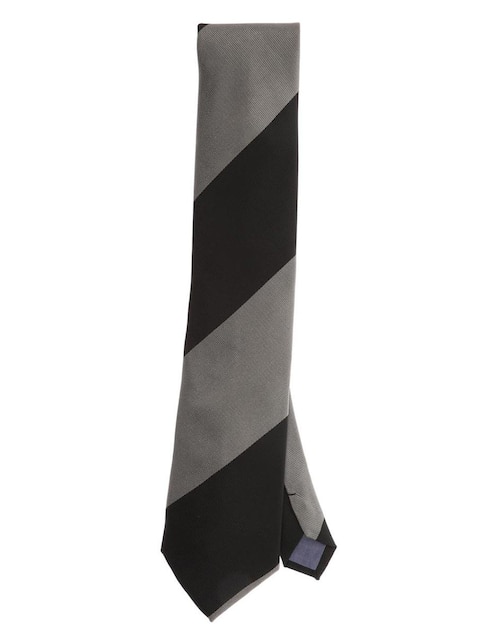 Corbata regular estampado a rayas para hombre