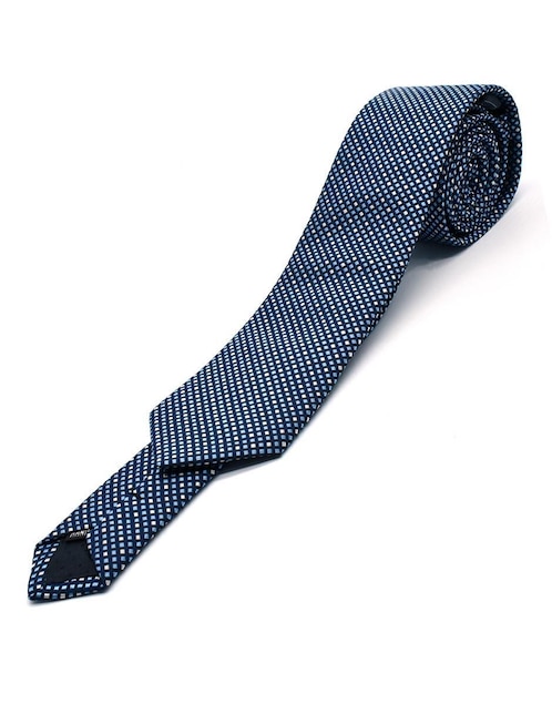 Corbata regular estampado a cuadros para hombre 1