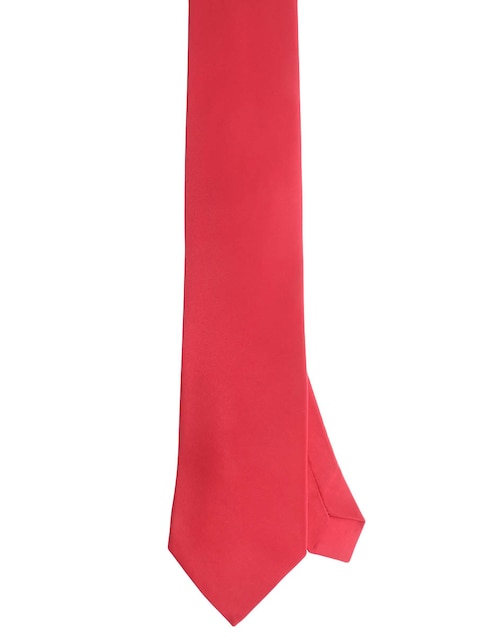 CORBATA R STREET LISO POLIÉSTER, ROJO
