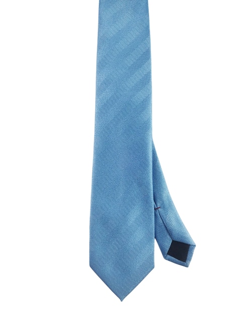Corbata regular estampado a rayas para hombre 1