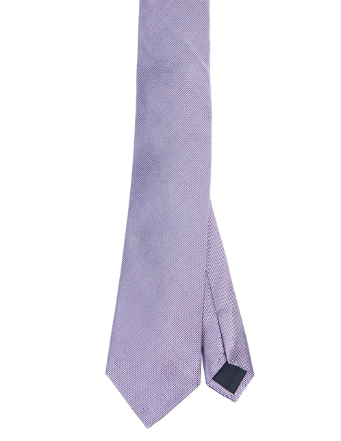 Corbata Scappino regular de seda estampado a rayas para hombre