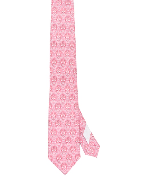 Corbata Pineda Covalin regular de seda estampada para hombre