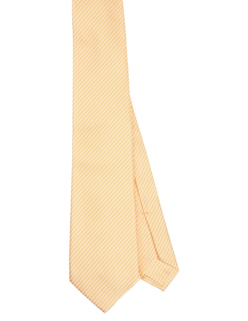 CORBATA SCAPPINO A RAYAS SED, AMARILLO