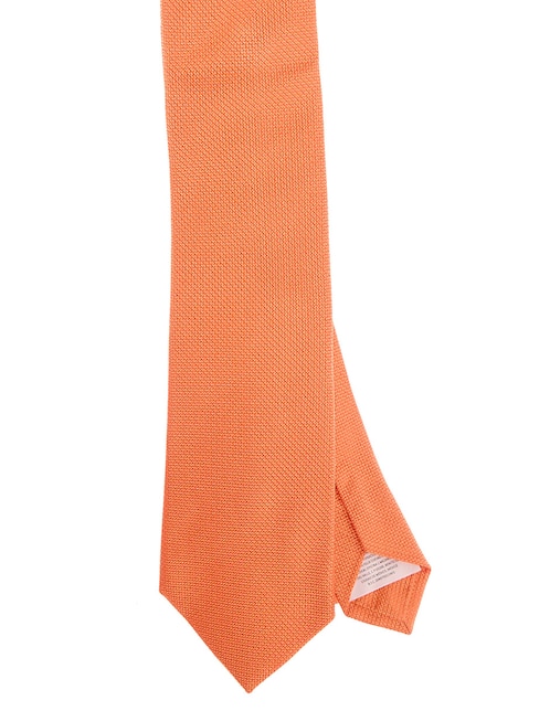 CORBATA SCAPPINO GRÁFICO SEDA, NARANJA