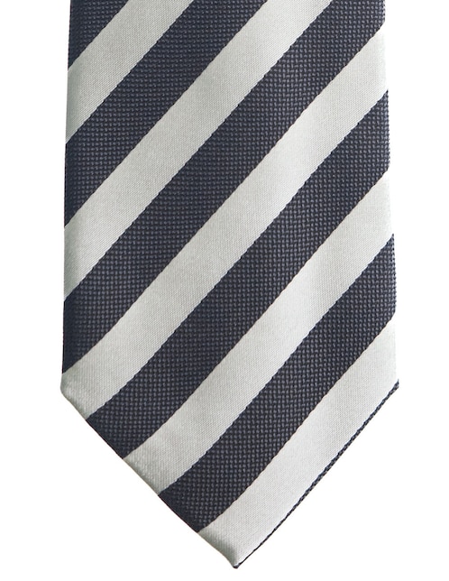 Corbata Marco Fontana regular estampado a rayas para hombre