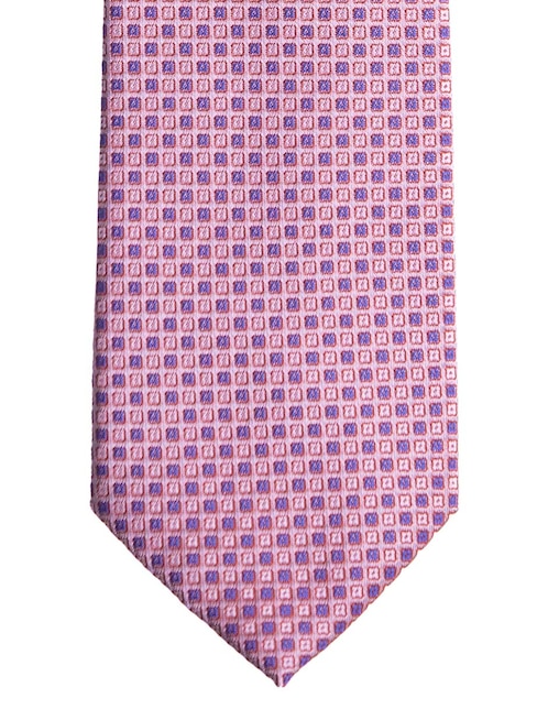 Corbata Marco Fontana regular estampado a cuadros para hombre