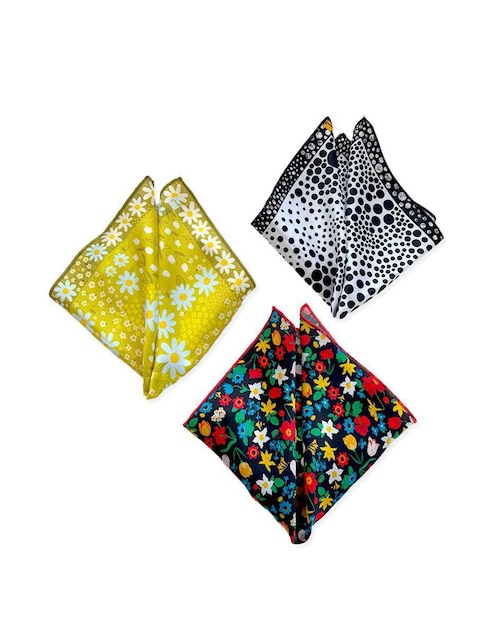 Set pañuelos de satín Lucida