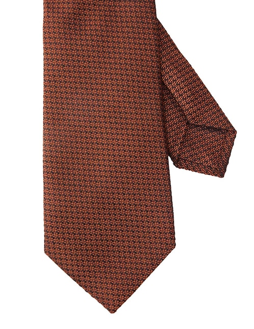 CORBATA SCAPPINO A CUADROS AL, NARANJAA