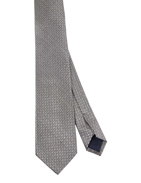 CORBATA SCAPPINO LUNARES SED, PLATEADO