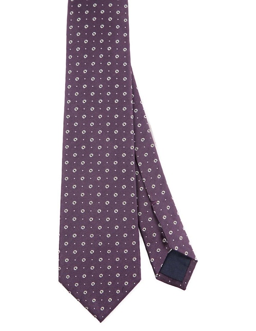 CORBATA SCAPPINO FLORAL SEDA, VIOLETA