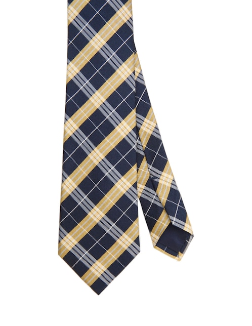 CORBATA SCAPPINO A RAYAS SED, AMARILLO
