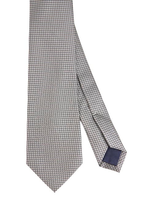 CORBATA SCAPPINO A RAYAS SED, PLATEADO