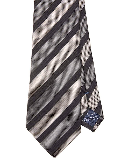 Corbata estampado a rayas para hombre 1
