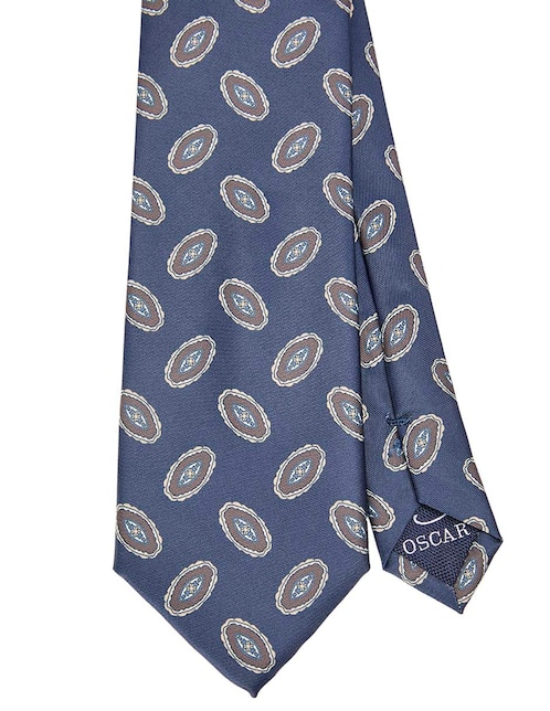 Corbata Oscar de la Renta regular estampado floral para hombre