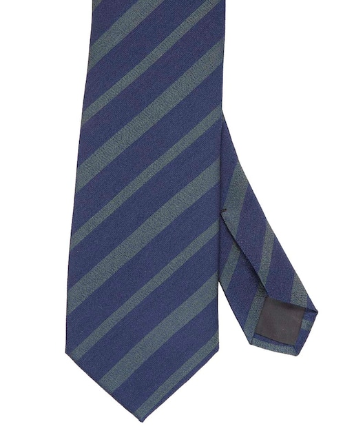 Corbata regular estampado a rayas para hombre 1
