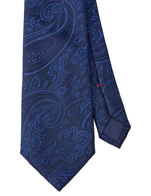 Corbata Tommy Hilfiger regular de seda estampado paisley para hombre