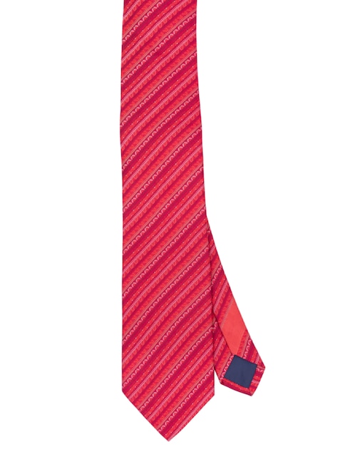Corbata regular de seda estampado gráfico para hombre 1