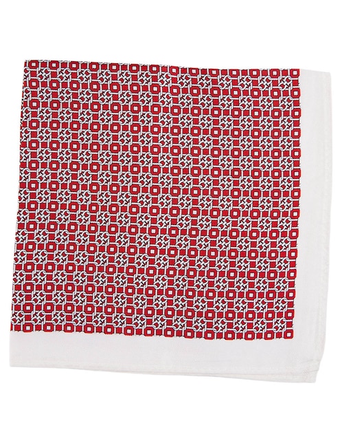 PAÑUELO JBE IND SEDA, ROJO