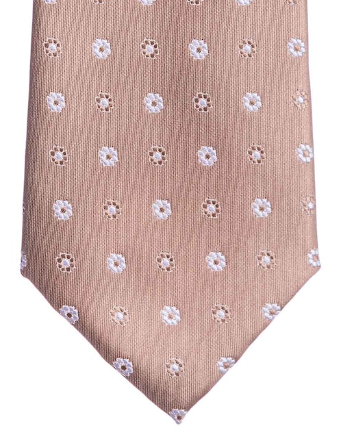 Corbata Marco Fontana regular estampado floral para hombre