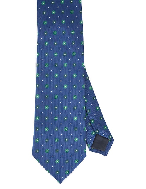 Corbata slim estampado floral para hombre 1