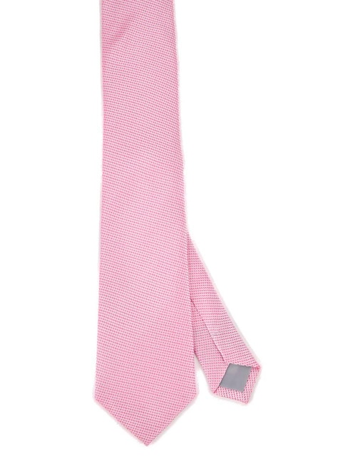 Corbata Zanetti slim estampado jacquard para hombre