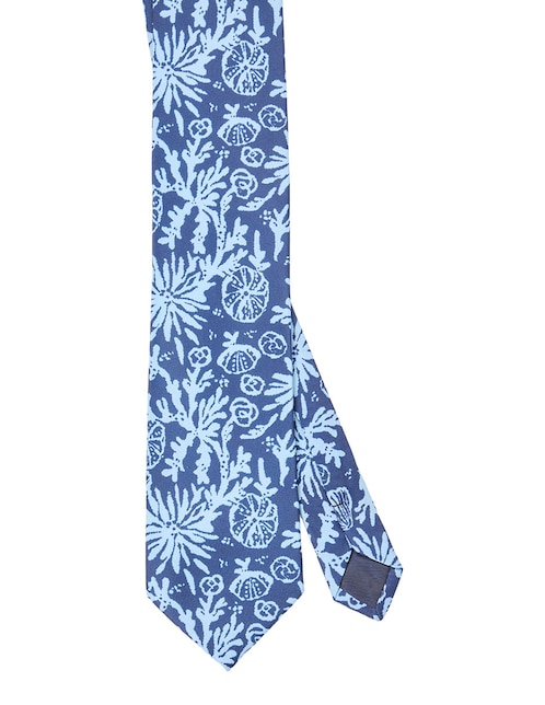 Corbata regular estampada para hombre 1
