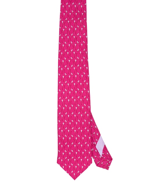 Corbata Pineda Covalin regular de seda estampada para hombre