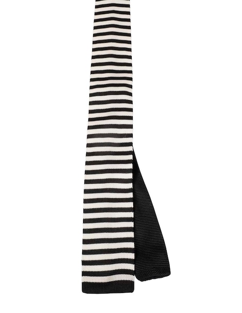 Corbata regular estampado a rayas para hombre 1