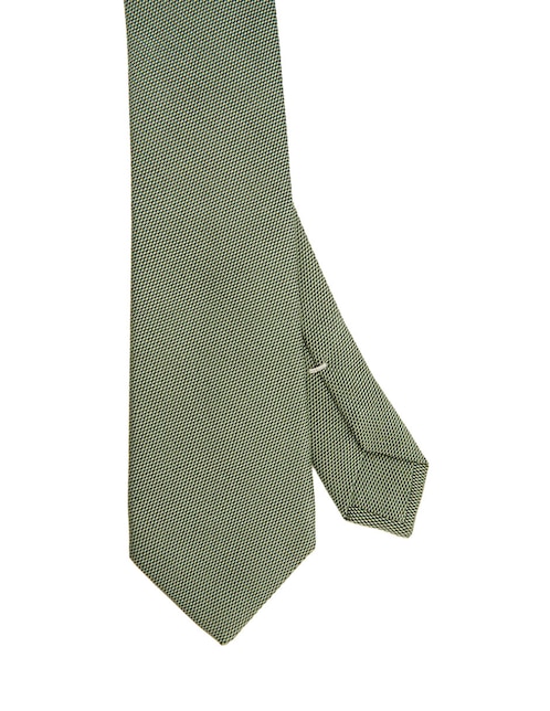 Corbata regular estampado microprint para hombre 1
