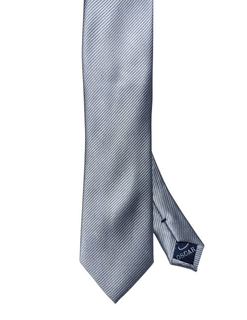 Corbata regular de seda estampado gráfico para hombre 1