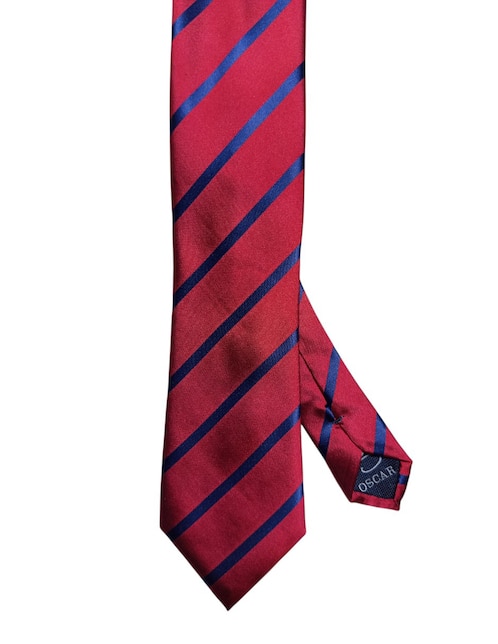 CORBATA O DE LA RENTA A RAYAS RE, ROJOS