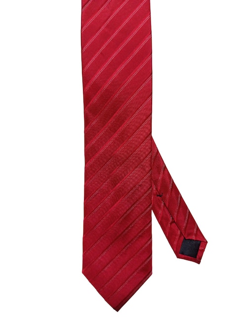 CORBATA DKNY C A RAYAS REGULAR S, ROJO