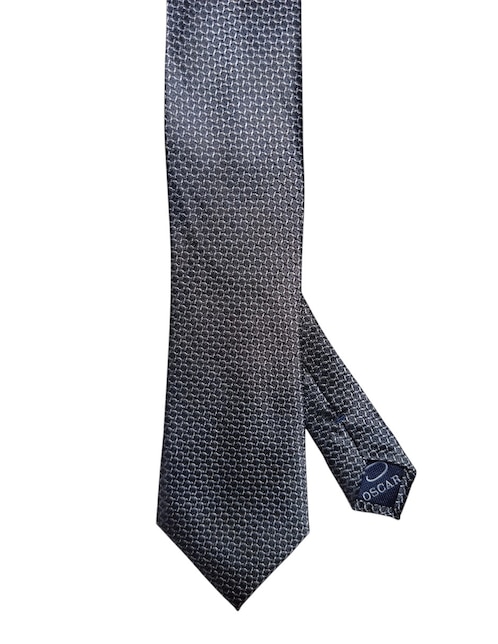 Corbata regular de seda estampada para hombre 1