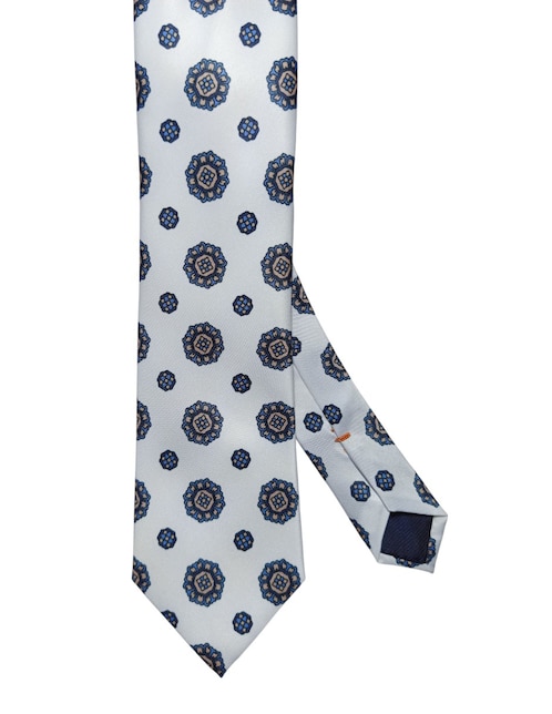 CORBATA JBE FLORAL REGULAR SED, BLANCO
