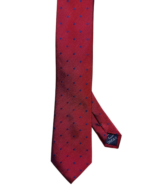CORBATA O DE LA RENTA LUNARES RE, ROJOS