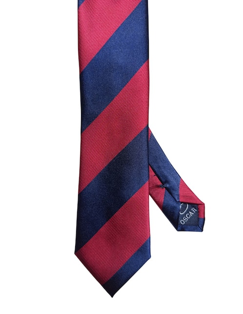 CORBATA O DE LA RENTA A RAYAS RE, ROJOS