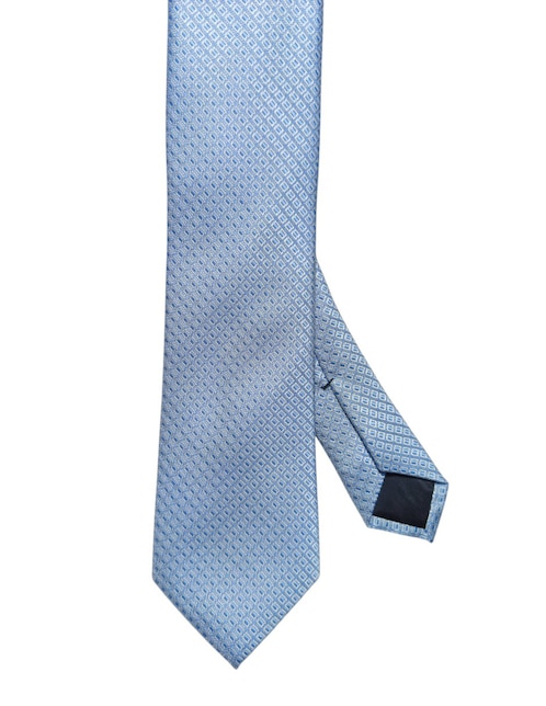 Corbata regular de seda estampado a cuadros para hombre 1