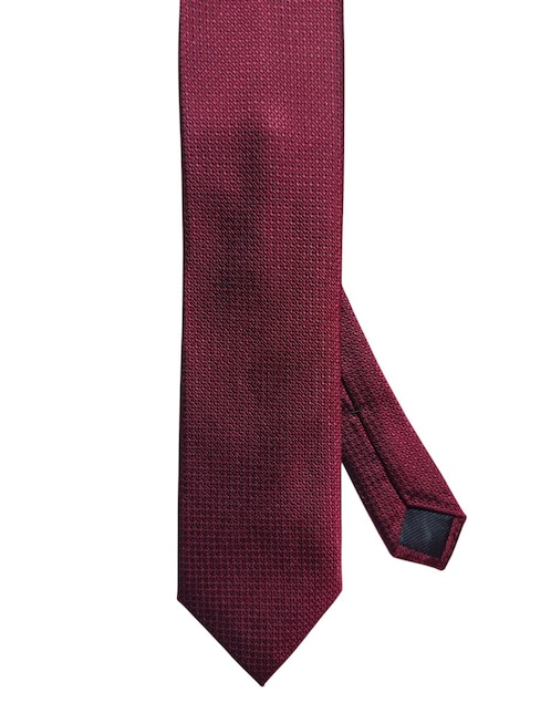 CORBATA DKNY C GEOMÉTRICO REGULA, ROJO