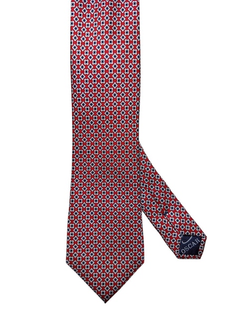 CORBATA O DE LA RENTA FLORAL REG, ROJOE