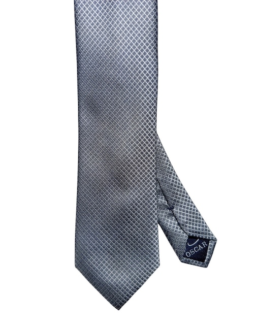 CORBATA O DE LA RENTA A CUADROS , GRISR