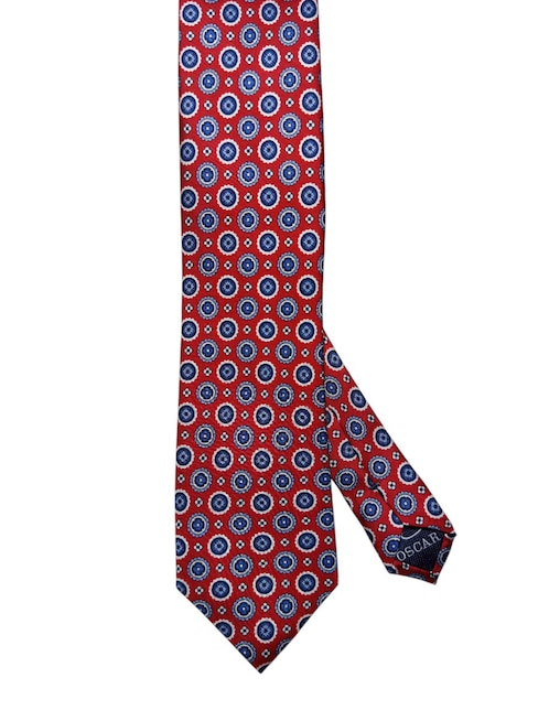 CORBATA O DE LA RENTA FLORAL REG, ROJOE