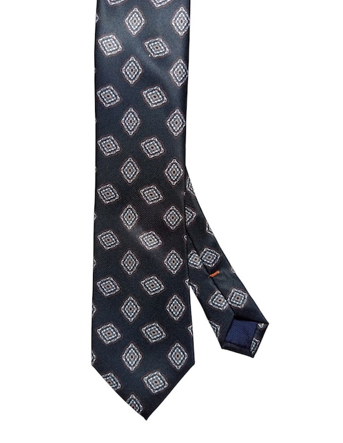 CORBATA JBE FLORAL REGULAR SEDA, NEGRO