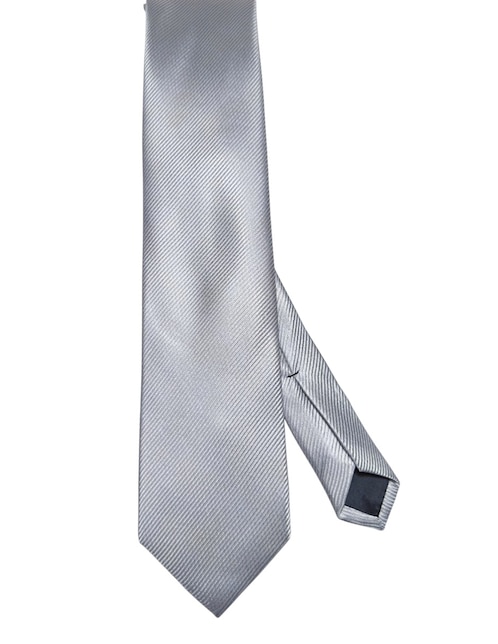 CORBATA PERRY ELLIS LISO REG, PLATEADO