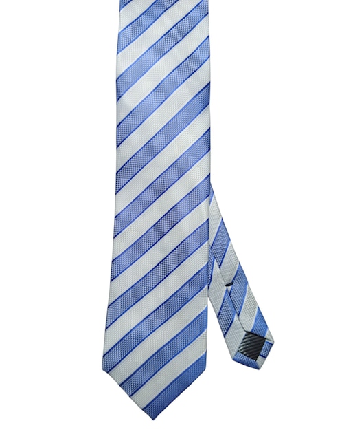 Corbata regular estampado a rayas para hombre 1